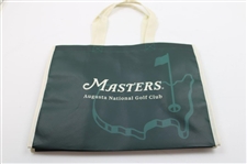Eight (8) Various Augusta National GC & Masters Tournament Logo Shop Bags - Used
