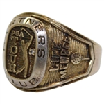 Sterling Silver PGA Tour Partners Club Life Member Ring