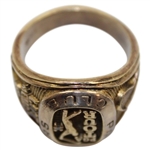 Sterling Silver PGA Tour Partners Club Life Member Ring
