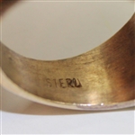 Sterling Silver PGA Tour Partners Club Life Member Ring