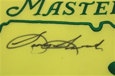 Sam Snead Signed 2000 Masters Tournament Embroidered Flag JSA #B78071