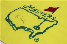 Byron Nelson Signed Undated '1998' Masters Embroidered Flag JSA #B78077