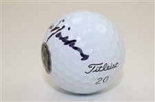 Jack Nicklaus Signed 2020 Titleist Masters Berckmans Logo Golf Ball JSA ALOA