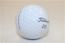 Jack Nicklaus Signed 2020 Titleist Masters Berckmans Logo Golf Ball JSA ALOA