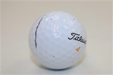 Jack Nicklaus Signed Titleist Masters Logo Golf Ball w/'86' JSA ALOA