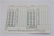 Sam Snead Signed Augusta National Golf Club Scorecard JSA ALOA