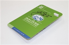 Jack Nicklaus Signed St. Andrews Old Course Scorecard w/Years Won JSA ALOA