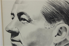 Original Walter Hagen Portrait by Artist Jim McQueen - Framed