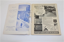 1947 Ryder Cup at Portland Golf Club Official Program - USA 11-1 Win
