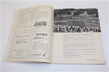 1947 Ryder Cup at Portland Golf Club Official Program - USA 11-1 Win
