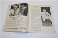 1947 Ryder Cup at Portland Golf Club Official Program - USA 11-1 Win