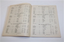 1947 Ryder Cup at Portland Golf Club Official Program - USA 11-1 Win