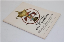 1955 Ryder Cup Golf Matches at Thunderbird Ranch & Country Club Official Program