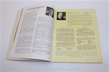 1955 Ryder Cup Golf Matches at Thunderbird Ranch & Country Club Official Program