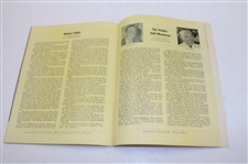 1955 Ryder Cup Golf Matches at Thunderbird Ranch & Country Club Official Program