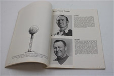 1975 Ryder Cup at Laurel Valley Official Program - USA 21-11