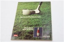 1975 Ryder Cup at Laurel Valley Official Program - USA 21-11