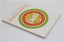 1971 PGA Championship at PGA National Official Program - Jack Nicklaus Winner