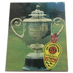 1973 PGA Championship at Canterbury Golf Club Official Program - Jack Nicklaus Winner