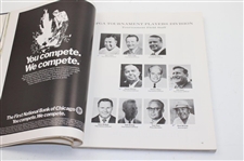 1973 PGA Championship at Canterbury Golf Club Official Program - Jack Nicklaus Winner