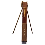 c.1890's Bussey Patent 'Expert' Stand Up Caddy Wood Club Carrier Stand