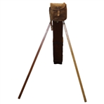 c.1890's Bussey Patent 'Expert' Stand Up Caddy Wood Club Carrier Stand