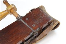 c.1890's Bussey Patent 'Expert' Stand Up Caddy Wood Club Carrier Stand