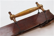 c.1890's Bussey Patent 'Expert' Stand Up Caddy Wood Club Carrier Stand