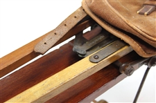 c.1890's Bussey Patent 'Expert' Stand Up Caddy Wood Club Carrier Stand