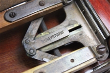 c.1890's Bussey Patent 'Expert' Stand Up Caddy Wood Club Carrier Stand