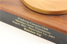 Pinehurst Golf Club Member-Guest Tournament Putter Boy Flight Runner-Up Trophy - 2007