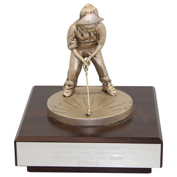 Pinehurst Golf Club Member-Guest Tournament Putter Boy Flight Winner Trophy - 2009
