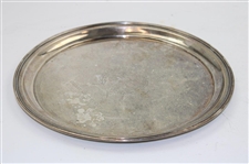 1902 Oakley Country Club Inv. Tourn. Best Gross Sterling Silver Trophy Plate - Donald Ross' First Design!