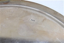 1902 Oakley Country Club Inv. Tourn. Best Gross Sterling Silver Trophy Plate - Donald Ross' First Design!
