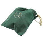 Masters Tournament Logo Green Links & Kings Leather Baseball w/Stand & Original Cloth Bag