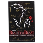 Cast Signed Disneys Beauty and the Beast Broadways Classic Musical Poster 