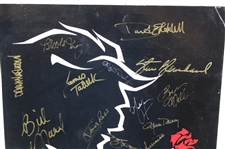 Cast Signed Disney's 'Beauty and the Beast' Broadway's Classic Musical Poster 