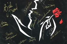 Cast Signed Disney's 'Beauty and the Beast' Broadway's Classic Musical Poster 