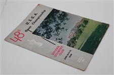 1948 US Open Championship at Riviera CC Program - Ben Hogan’s 1st Open
