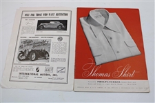 1948 US Open Championship at Riviera CC Program - Ben Hogan’s 1st Open