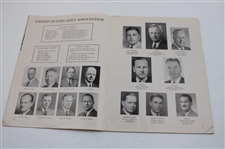 1948 US Open Championship at Riviera CC Program - Ben Hogan’s 1st Open