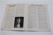 1948 US Open Championship at Riviera CC Program - Ben Hogan’s 1st Open