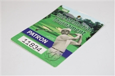 1999 Memorial Tournament Patron Badge #11834 - Tiger Woods Win