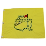 Arnold Palmer Signed 2009 Masters Tournament Embroidered Flag JSA ALOA