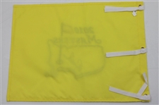 Arnold Palmer Signed 2010 Masters Tournament Embroidered Flag JSA ALOA