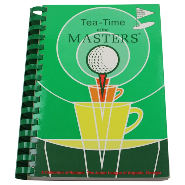 1977 Tea Time At The Masters Recipe Book
