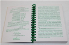 1977 'Tea Time At The Masters' Recipe Book