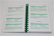 1977 'Tea Time At The Masters' Recipe Book