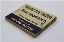 Ben Hogan's 'Smashing Drive' Magic Eye Movie Flip Book Presented by Bromo-Seltzer
