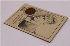 1923 Bobby Jones Lincoln Wheat Penny Card